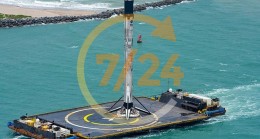 Falcon 9 Roketi Karaya İndi!