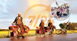 2 bin kilometre bisiklet sürecekler
