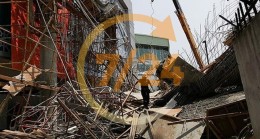 Hindistan’da bina çöktü… 90 kişi enkaz altında!
