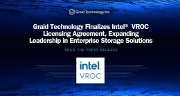 Graid Technology, Intel VROC Lisans Anlaşmasını Tamamlayarak Kurumsal Depolama Çözümlerinde Liderliğini Genişletiyor