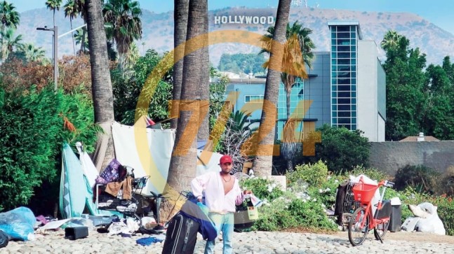 Hollywood artık ‘Evsizler kaldırımı’