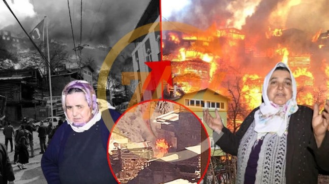 Dereiçi Köyü’nü yakan ilk ateş