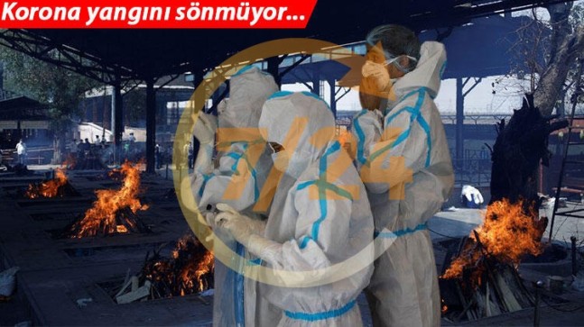 Hindistan’da günlük vaka sayısı rekor kırdı