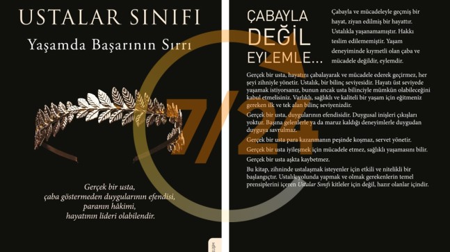 Nevşah Fidan Karamehmet’in Yeni Kitabı “Ustalar Sınıfı” raflarda yerini aldı!