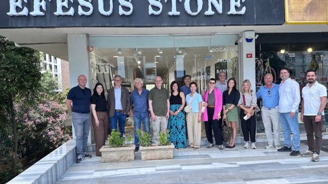 ABD’li Mimarlar, Türk Doğal Taşını Efesus Stone’da İnceledi