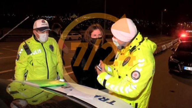 Kimlik soran polise banka kartı gösterdi