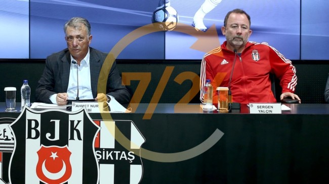 Beşiktaş’ta Sergen Yalçın görüşme odasına