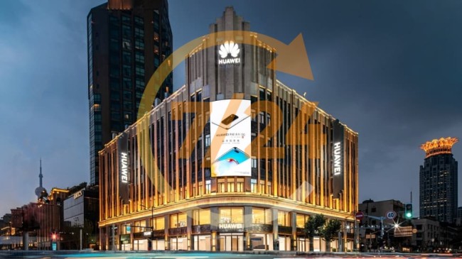 Huawei en büyük amiral gemisi mağazasını Şanghay’da açtı