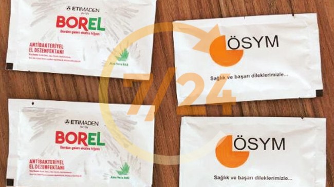 Ösym Sınavlarında Antibakteriyel Ürün Olarak Borel İle Anlaşma Saplandı!