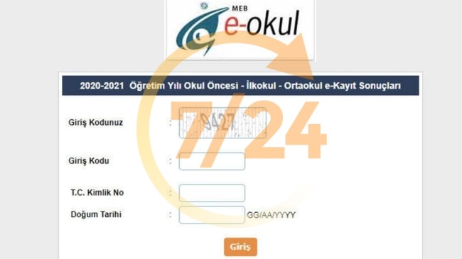 e-Okul ‘Çocuğum hangi okula gidecek’ sorusunun yanıtı erişime açıldı