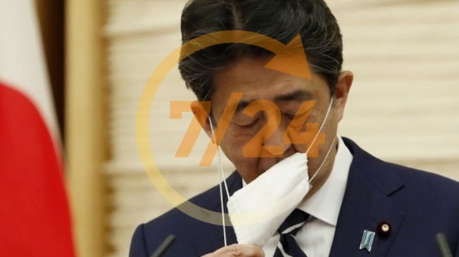 Japonya’da Başbakan Abe kumaş maskeleri takmayı bıraktı