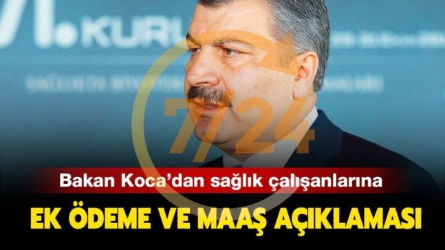 Sağlık çalışanı maaşlarında kesinti olacak mı? Bakan Koca’dan aile hekimlerine ek ödeme açıklaması