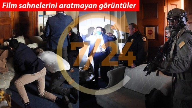 ABD kongre binasında yaşananları görgü tanıkları anlattı