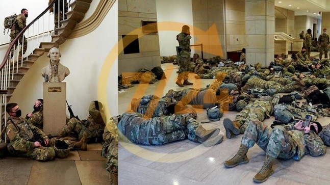 ABD’de Başkan Trump’ın görevden alınması görüşülüyor, gelen görüntüler şoke etti