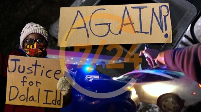 ABD’de polise ateş açan Somalili adamın öldürüldüğü an kameraya böyle yakalandı