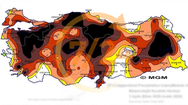 Meteoroloji’den korkutan harita… ‘Son yüzyılda görülmedi’