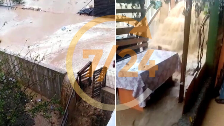 Evi su bastı! 'Çocuğum camdan 'Baba' diye bağırmaya başladı'