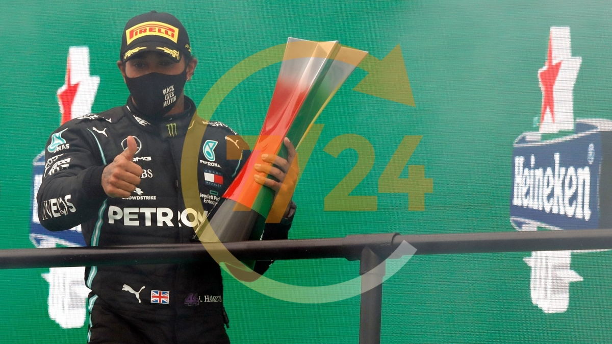 Hamilton, Portekiz GP'sini kazandı; tarihe geçti