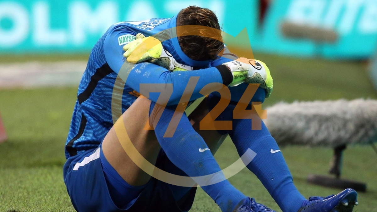 Kayserispor'da büyük şanssızlık