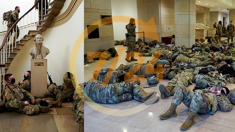 ABD'de Başkan Trump'ın görevden alınması görüşülüyor, gelen görüntüler şoke etti