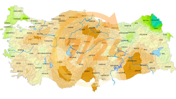 Meteoroloji raporlarında korkutan rakamlar! Bölge bölge, il il açıklandı...