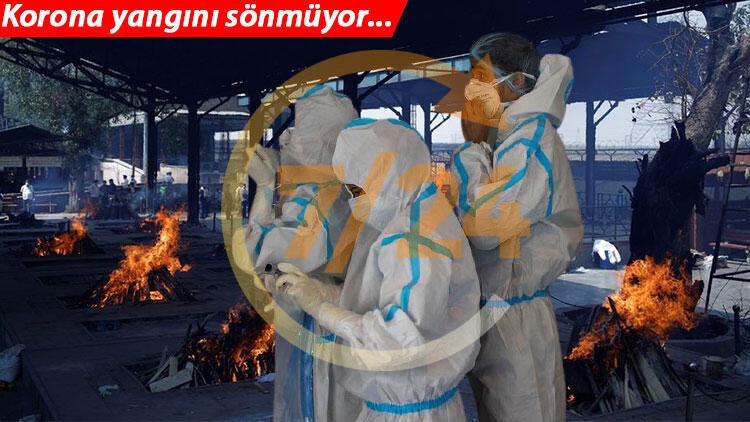 Hindistan'da günlük vaka sayısı rekor kırdı