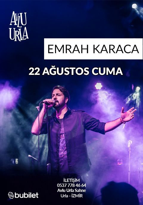 Anadolu rock müziğinin efsanesi Emrah Karaca Urla’da sahne alacak 1 – EmrahKaraca urla