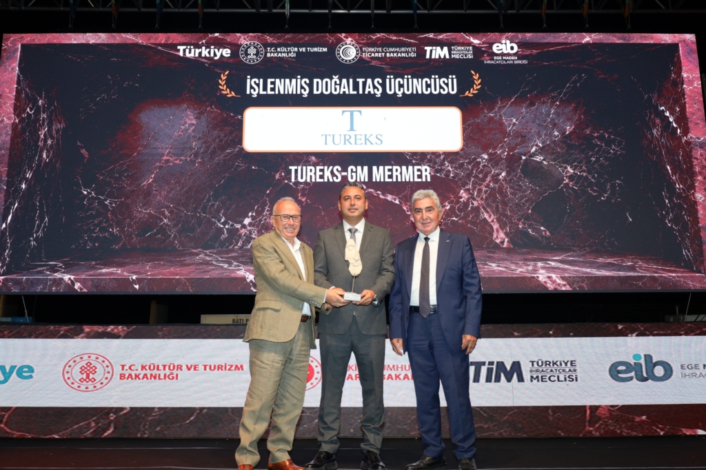 Tureks Ege Maden İhracatçıları Birliğinin Düzenlediği Törenlerde Dört Ödül Kazandı
