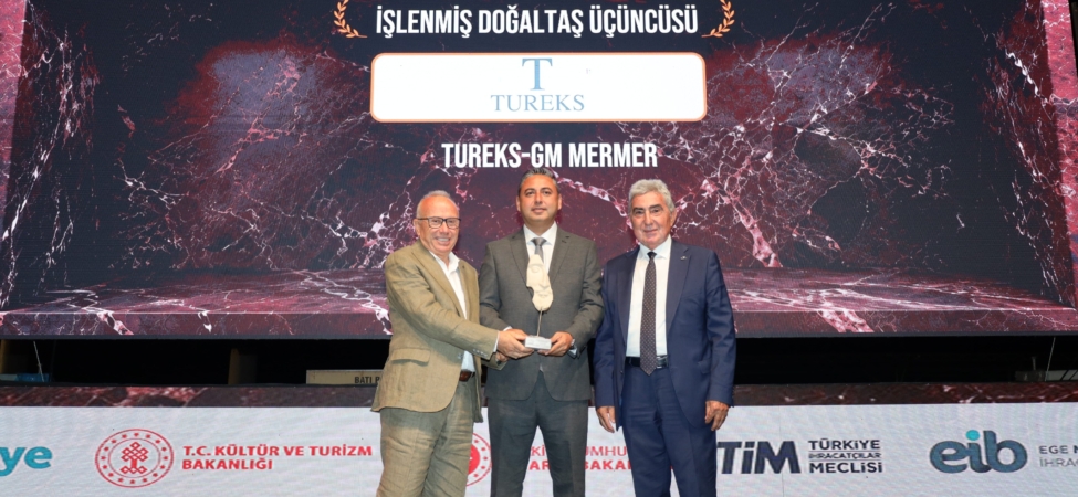 Tureks Ege Maden İhracatçıları Birliğinin Düzenlediği Törenlerde Dört Ödül Kazandı