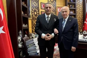 Aziz İhsan Aktaş Soruşturmasında Tahliye Edilen Selahattin Yılmaz Devlet Bahçeli'yi Ziyaret Etti