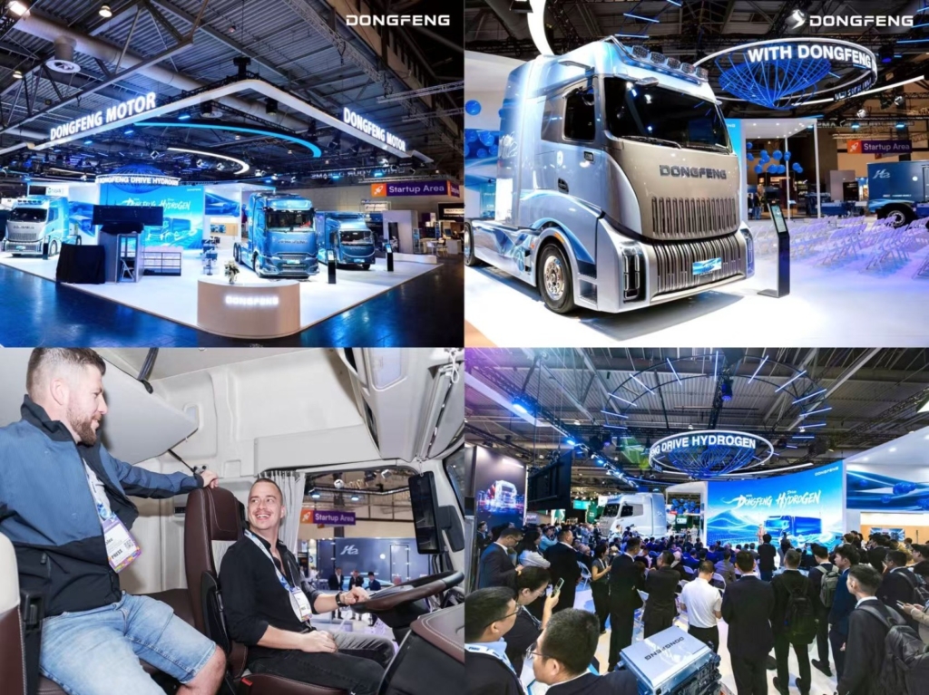 Dongfeng Motor Hannover Fuarında Yeni Hidrojen Platformunu ve Üç Ticari Aracını Tanıttı