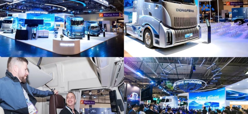 Dongfeng Motor Hannover Fuarında Yeni Hidrojen Platformunu ve Üç Ticari Aracını Tanıttı