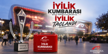 MarmaraPark AVM'nin İyilik Kumbarası Projesine Uluslararası Stevie Ödülü Verildi