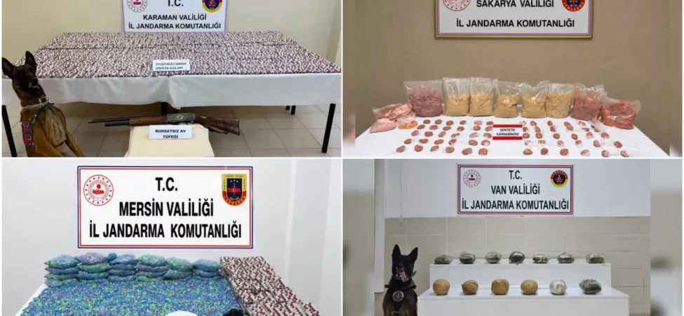 35 İlde Düzenlenen Uyuşturucu Operasyonlarında 172 Şüpheli Tutuklandı