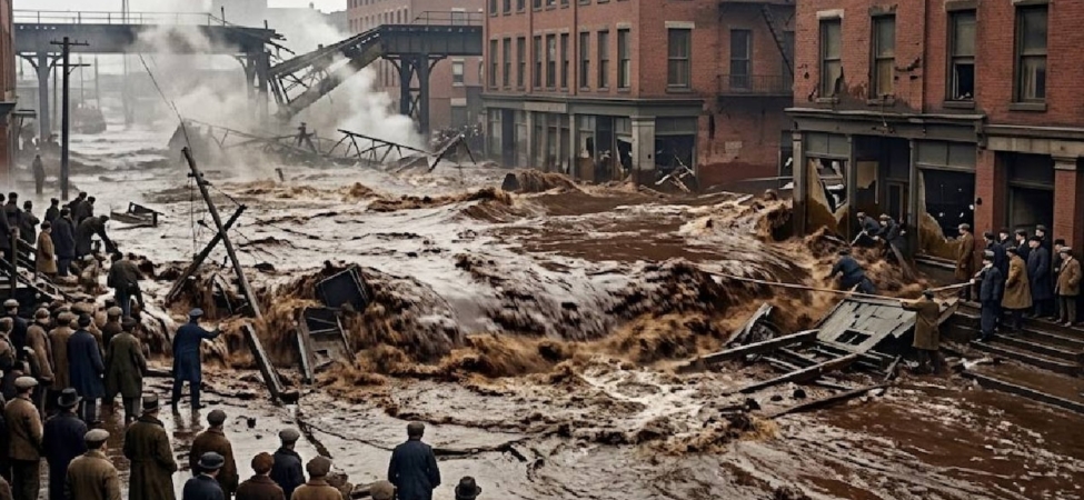 Boston'da 1919'da Patlayan Pekmez Tankı 21 Kişinin Ölümüne Yol Açmıştı